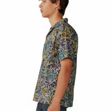 Camisa Manga Corta Hombre Trail Sender Gris Mountain Hardwear