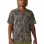 Camisa Manga Corta Hombre Trail Sender Negro Mountain Hardwear