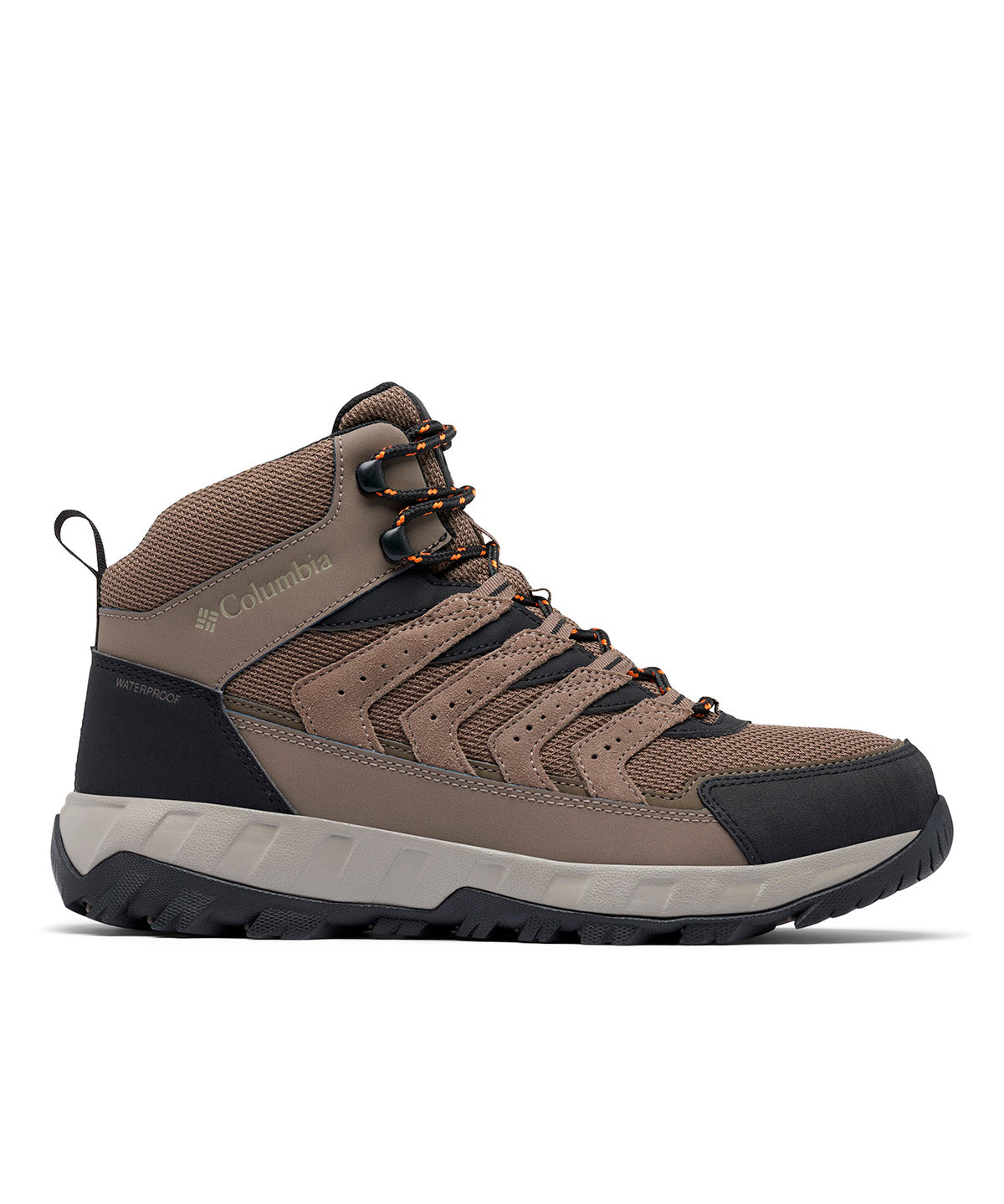 Botín Hombre Strata Trail Mid Waterproof Café Columbia
