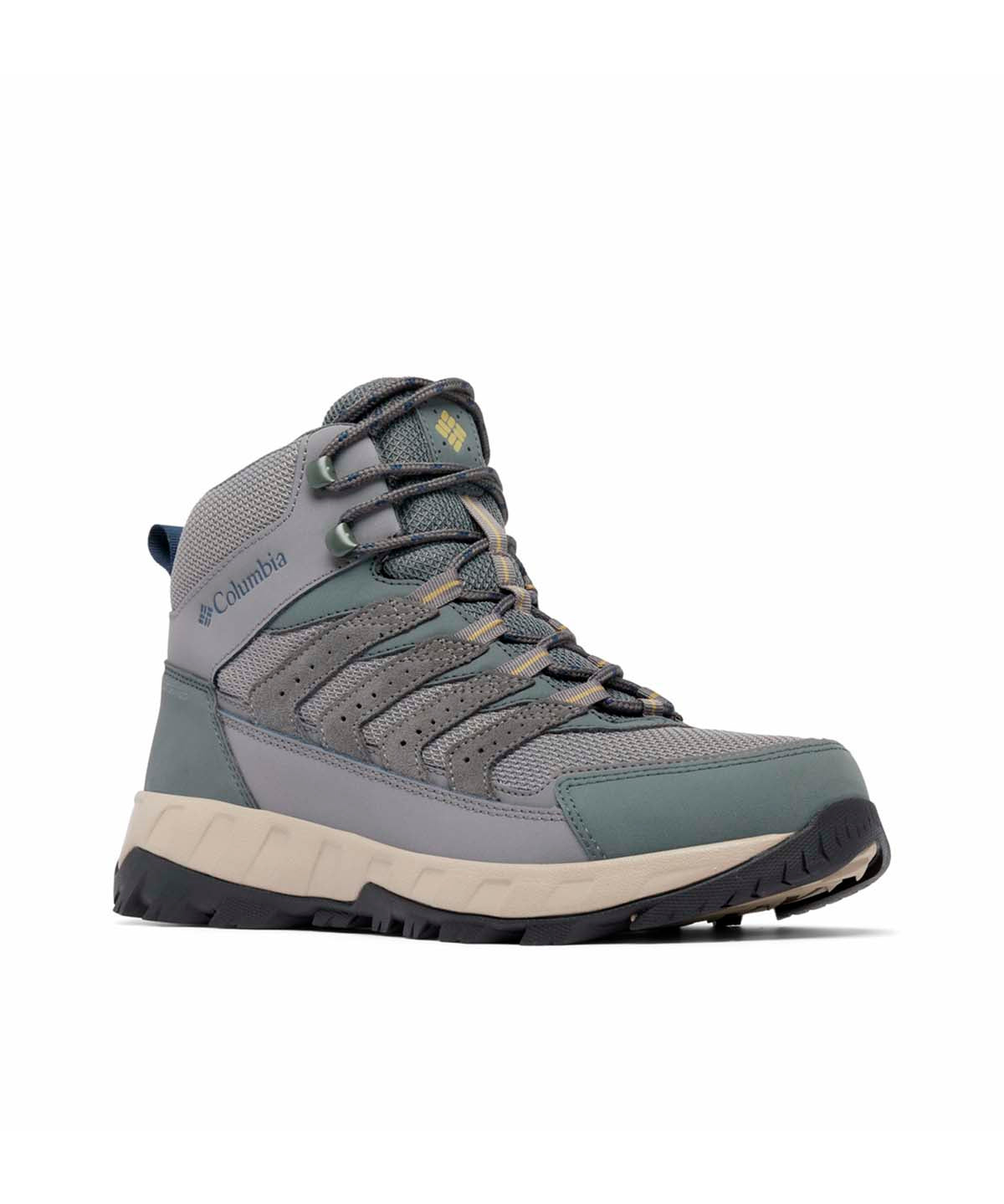 Botín Hombre Strata Trail Mid Waterproof Gris Columbia