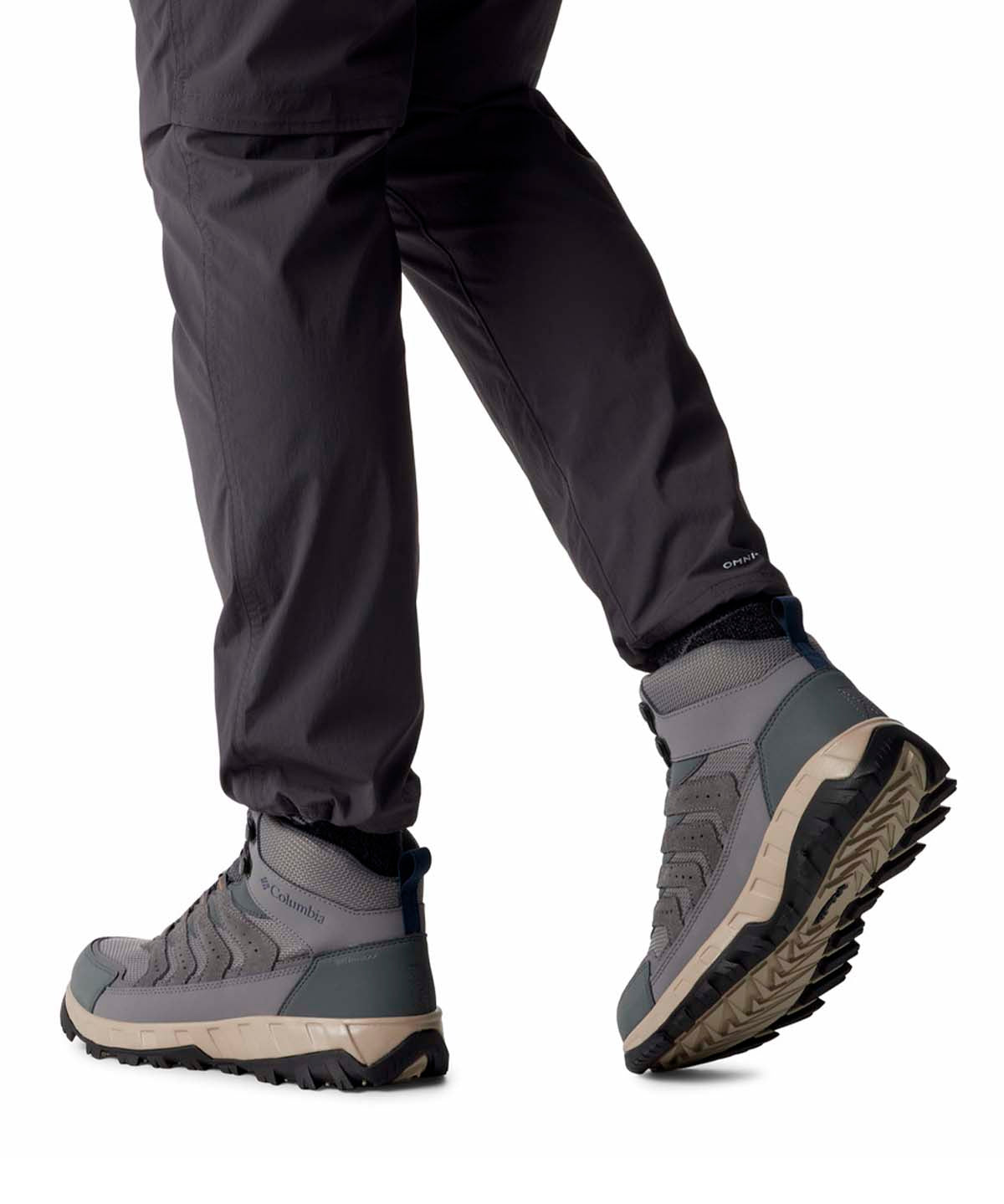 Botín Hombre Strata Trail Mid Waterproof Gris Columbia