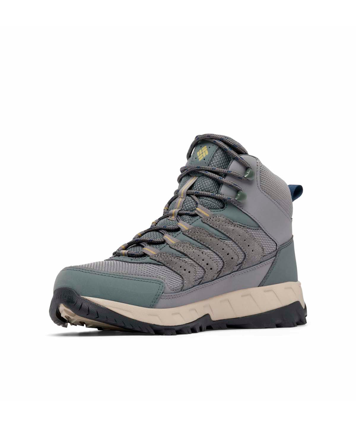 Botín Hombre Strata Trail Mid Waterproof Gris Columbia