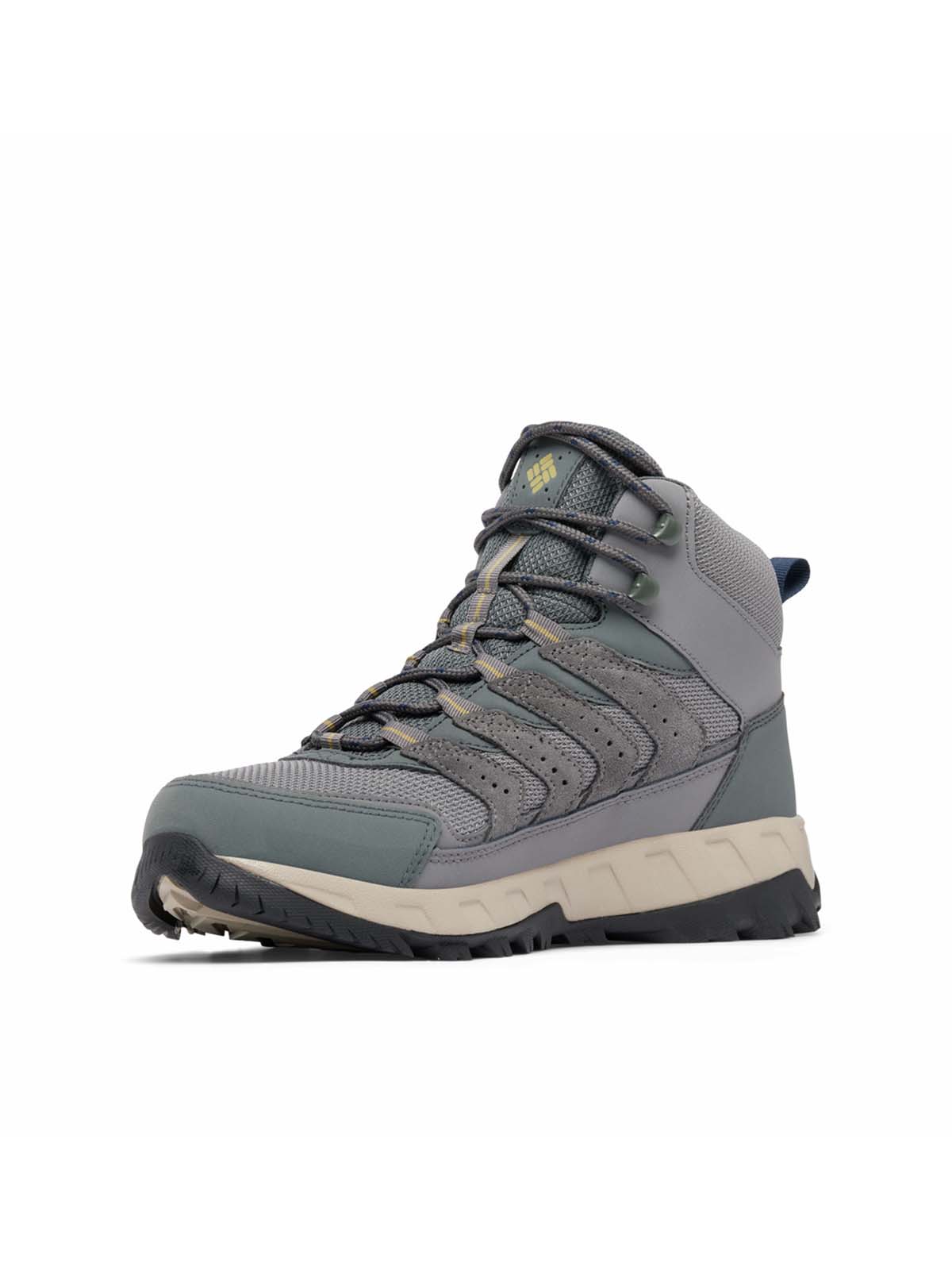 Botín Hombre Strata Trail Mid Waterproof Gris Columbia