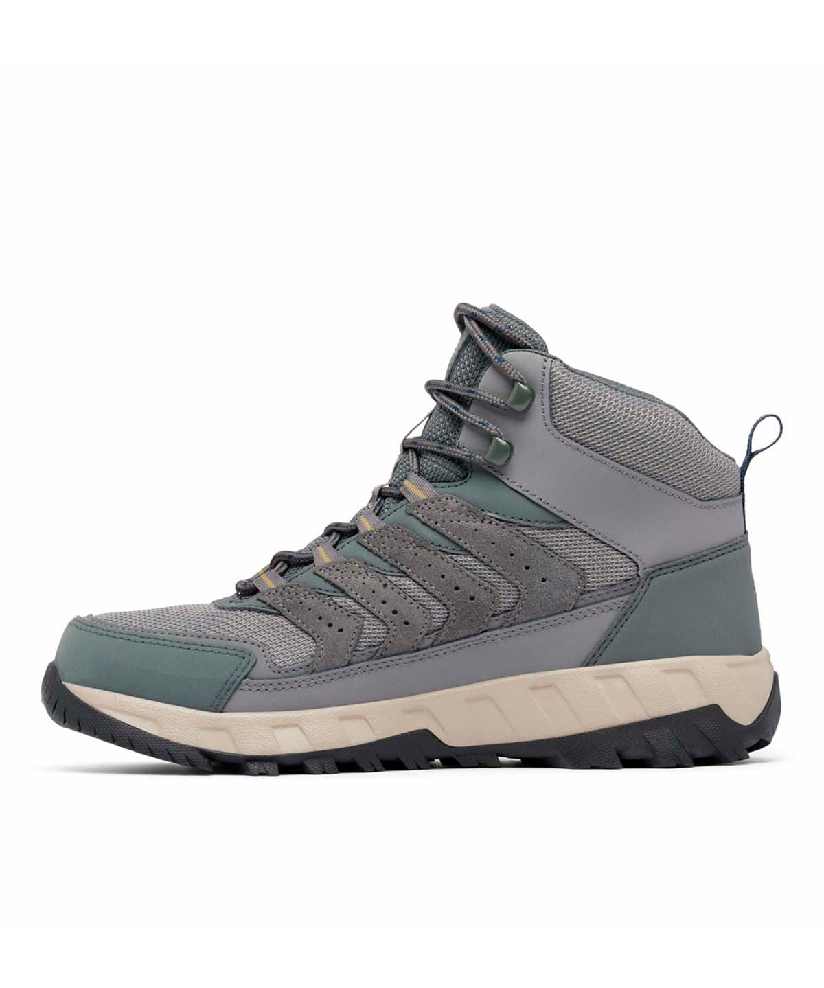 Botín Hombre Strata Trail Mid Waterproof Gris Columbia