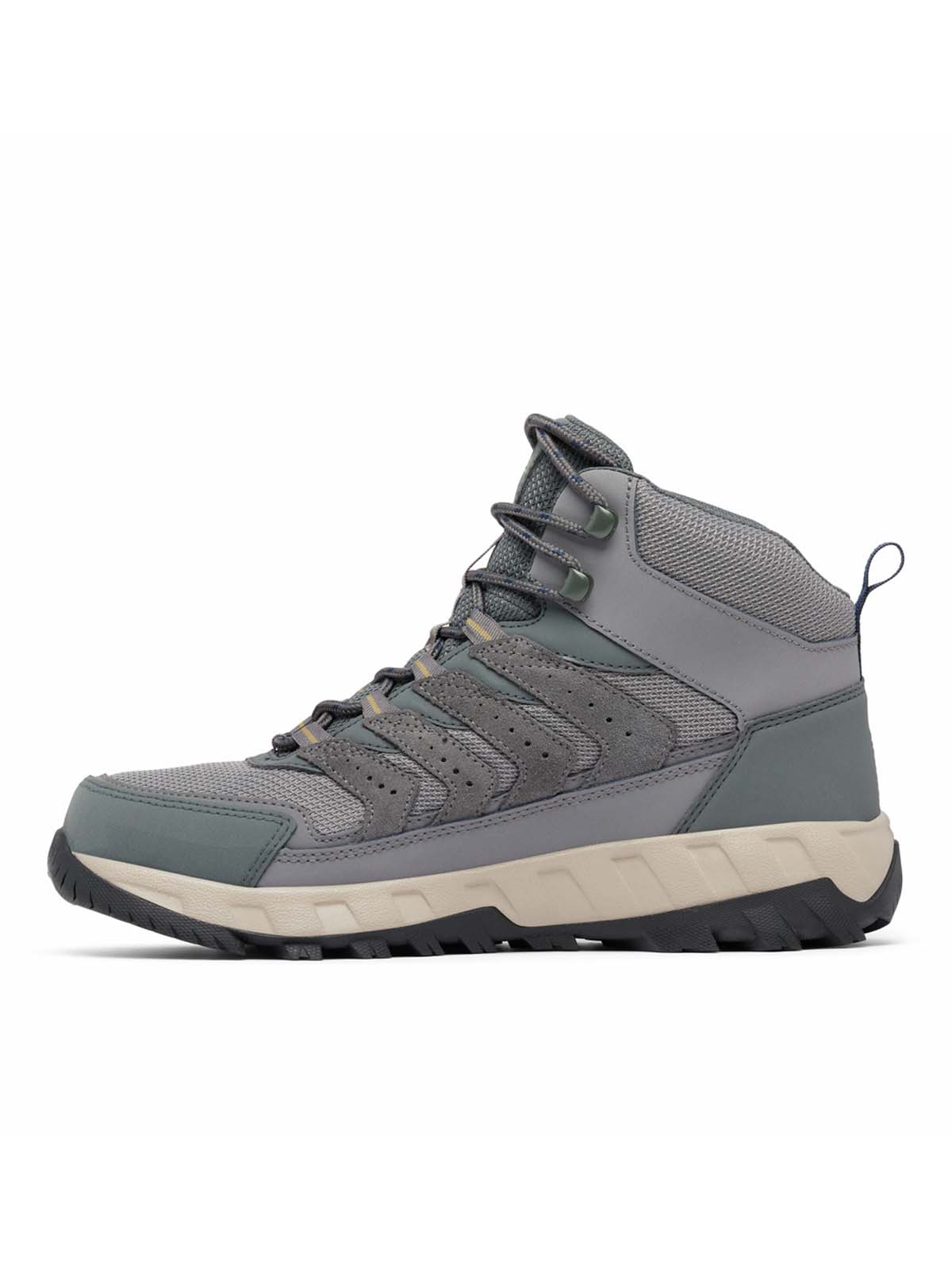 Botín Hombre Strata Trail Mid Waterproof Gris Columbia