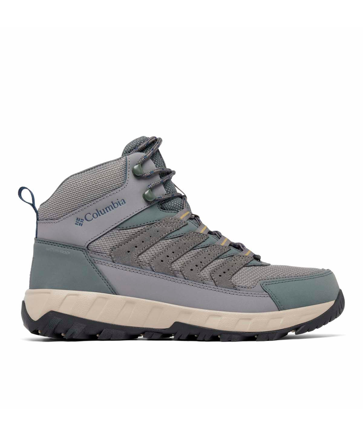 Botín Hombre Strata Trail Mid Waterproof Gris Columbia