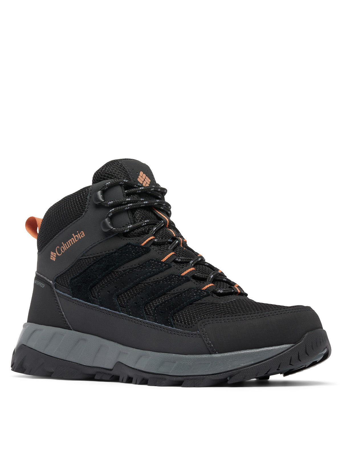 Botín Hombre Strata Trail Mid Waterproof Negro Columbia