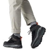 Botín Hombre Strata Trail Mid Waterproof Negro Columbia