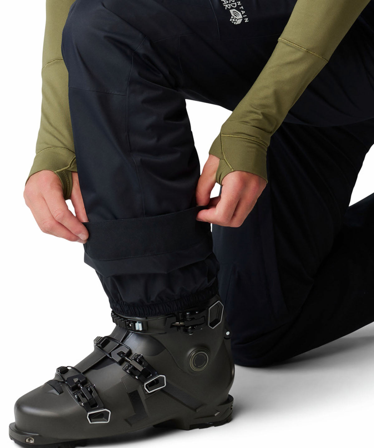 Pantalón De Nieve Hombre Firefall Negro Mountain Hardwear