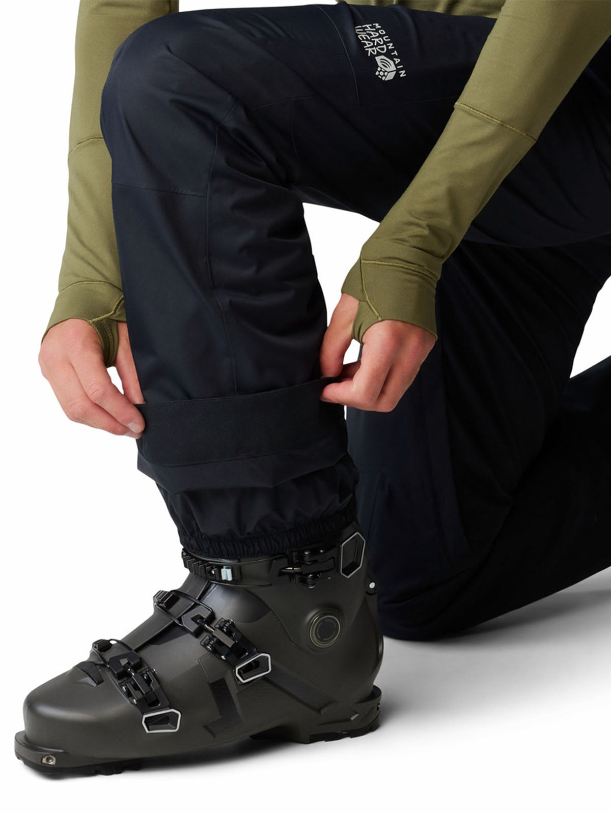 Pantalón De Nieve Hombre Firefall Negro Mountain Hardwear