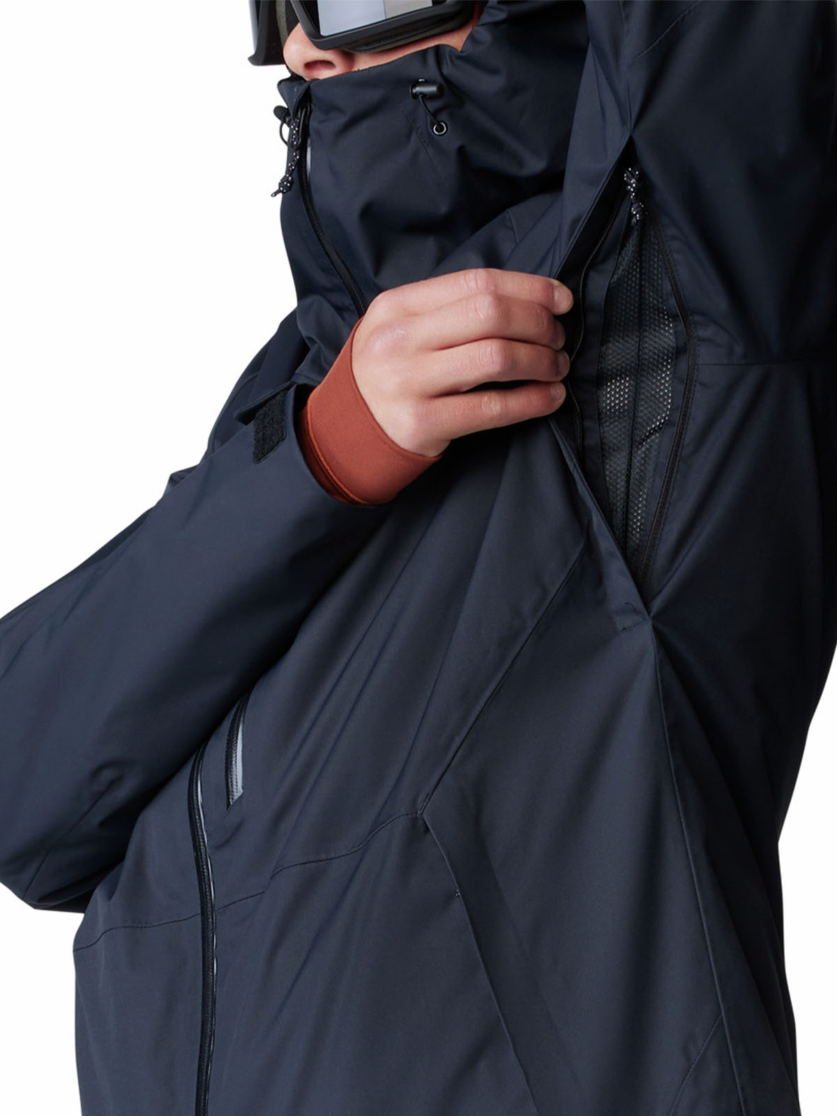 Parka Hombre Firefall Negro Mountain Hardwear