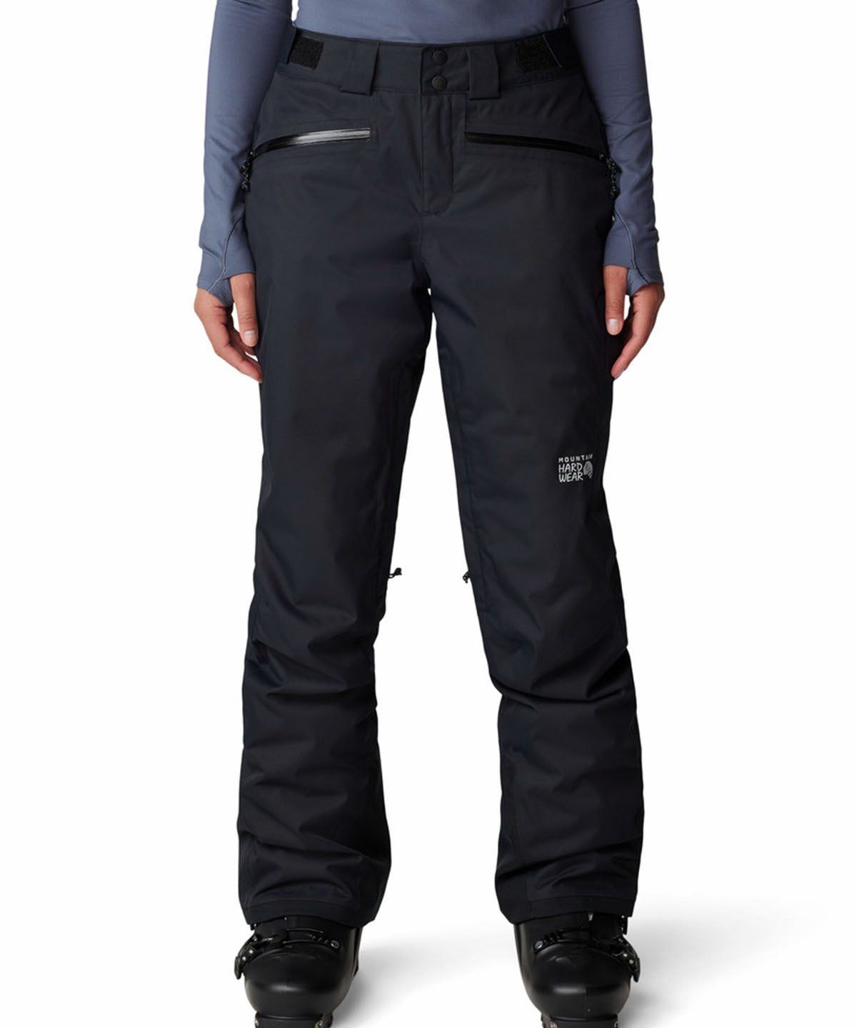 Pantalón De Nieve Mujer Firefall Insulado Negro Mountain Hardwear