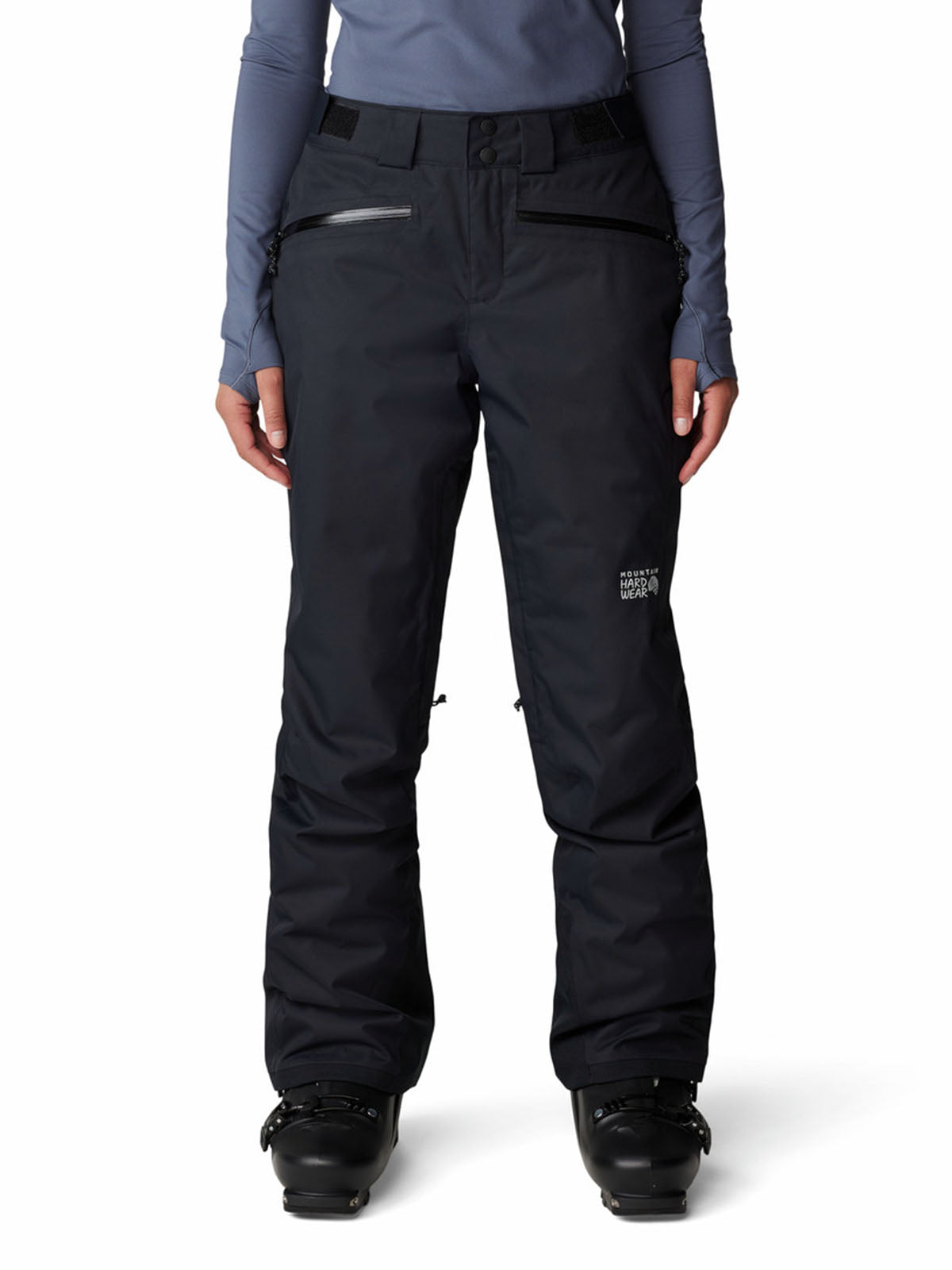 Pantalón De Nieve Mujer Firefall Insulado Negro Mountain Hardwear