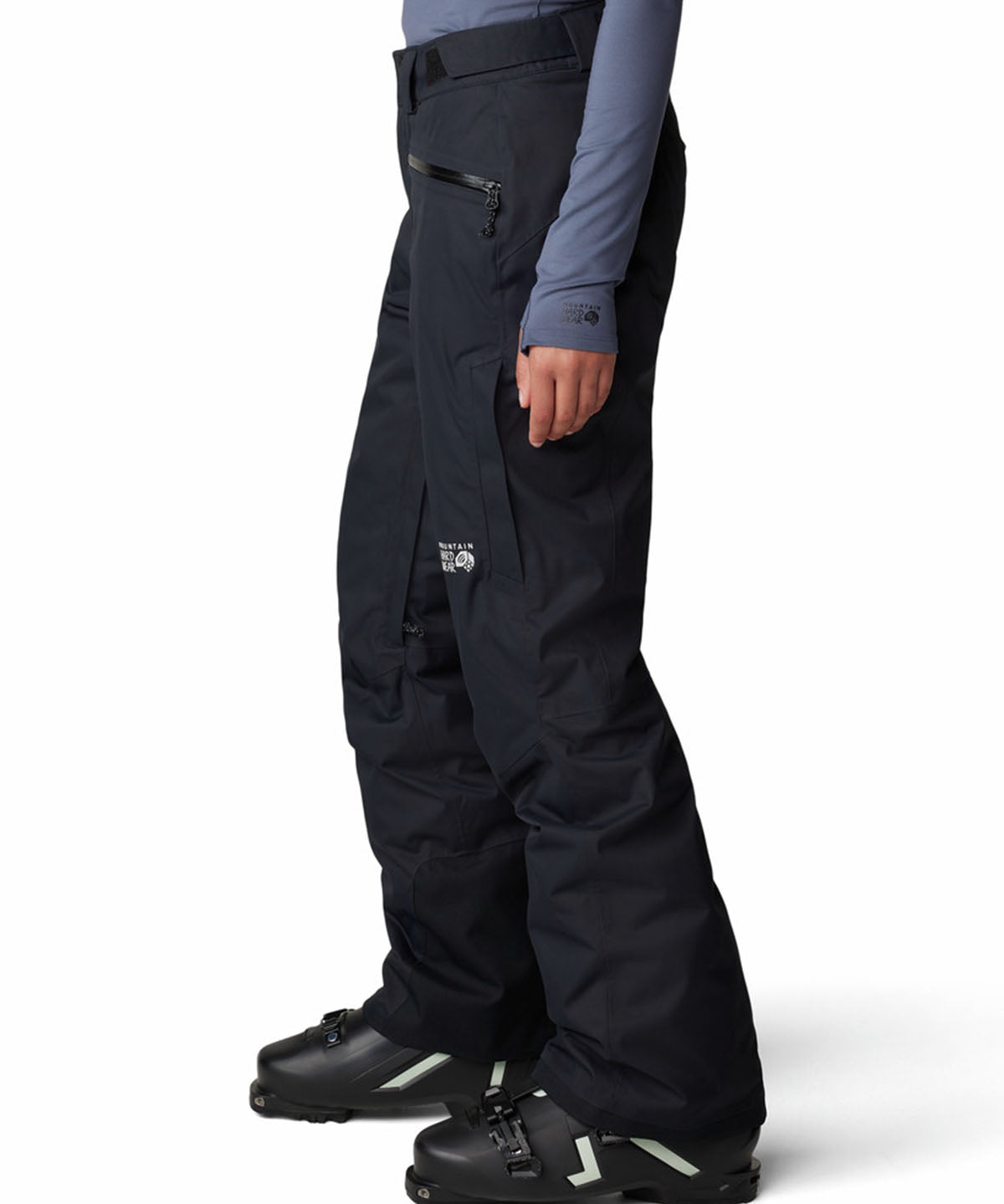 Pantalón De Nieve Mujer Firefall Insulado Negro Mountain Hardwear