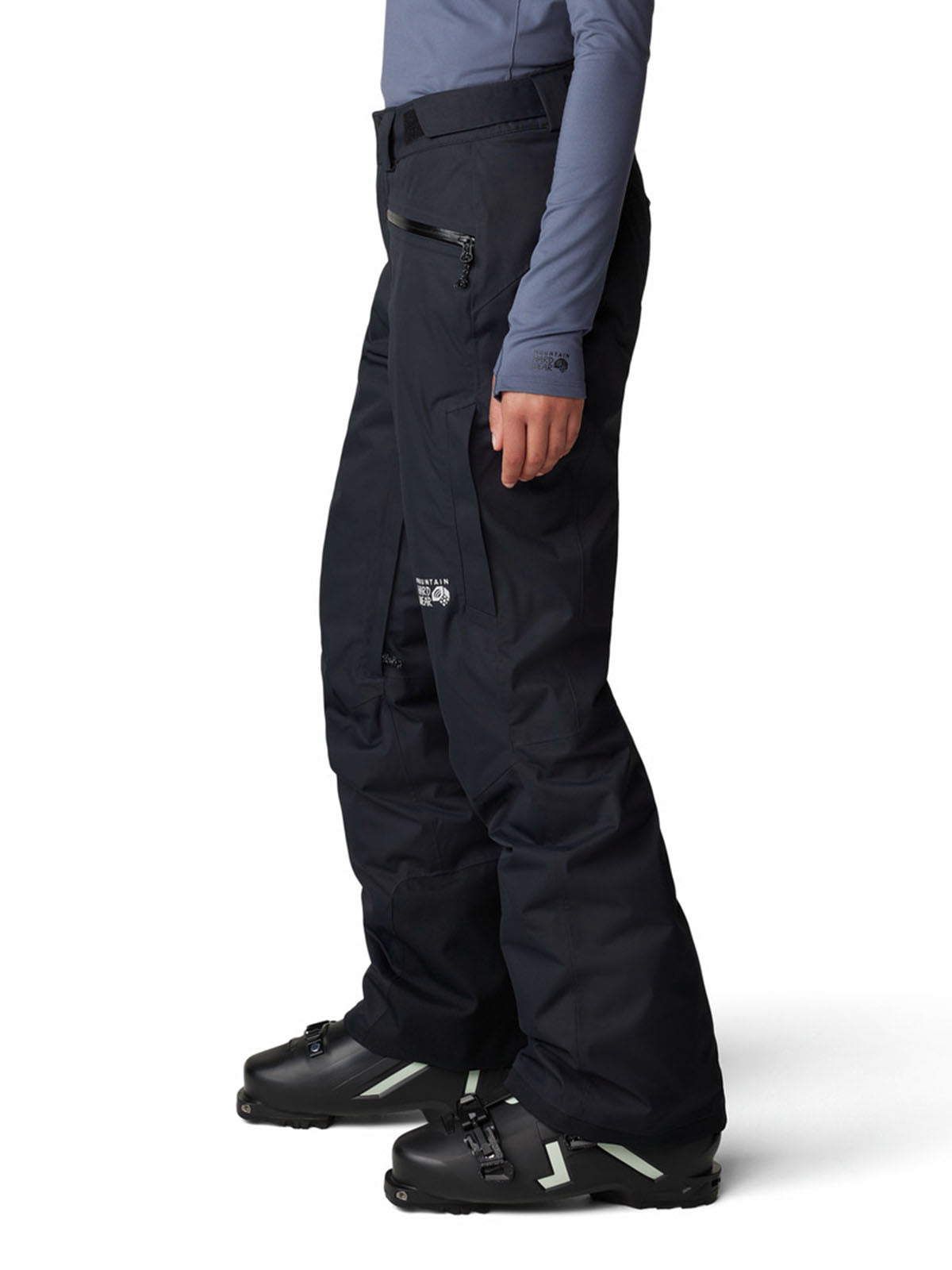 Pantalón De Nieve Mujer Firefall Insulado Negro Mountain Hardwear