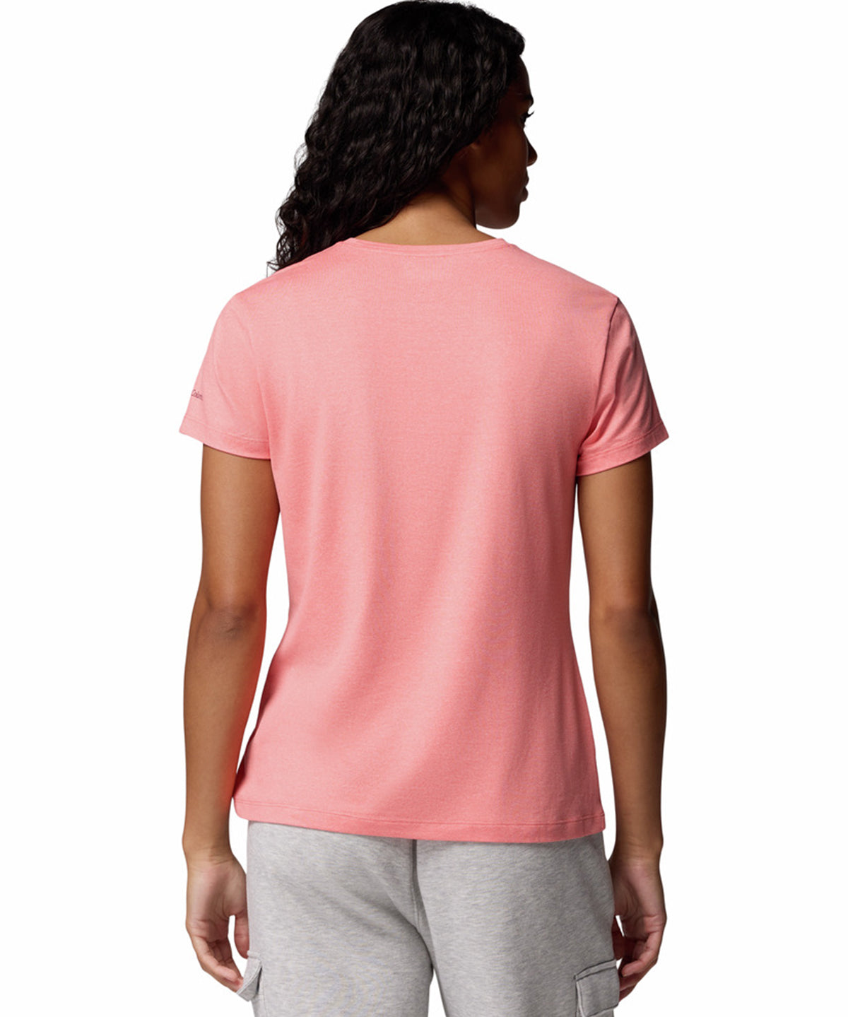 Polera Manga Corta Mujer Sloan Ridge Graphic Rojo Columbia