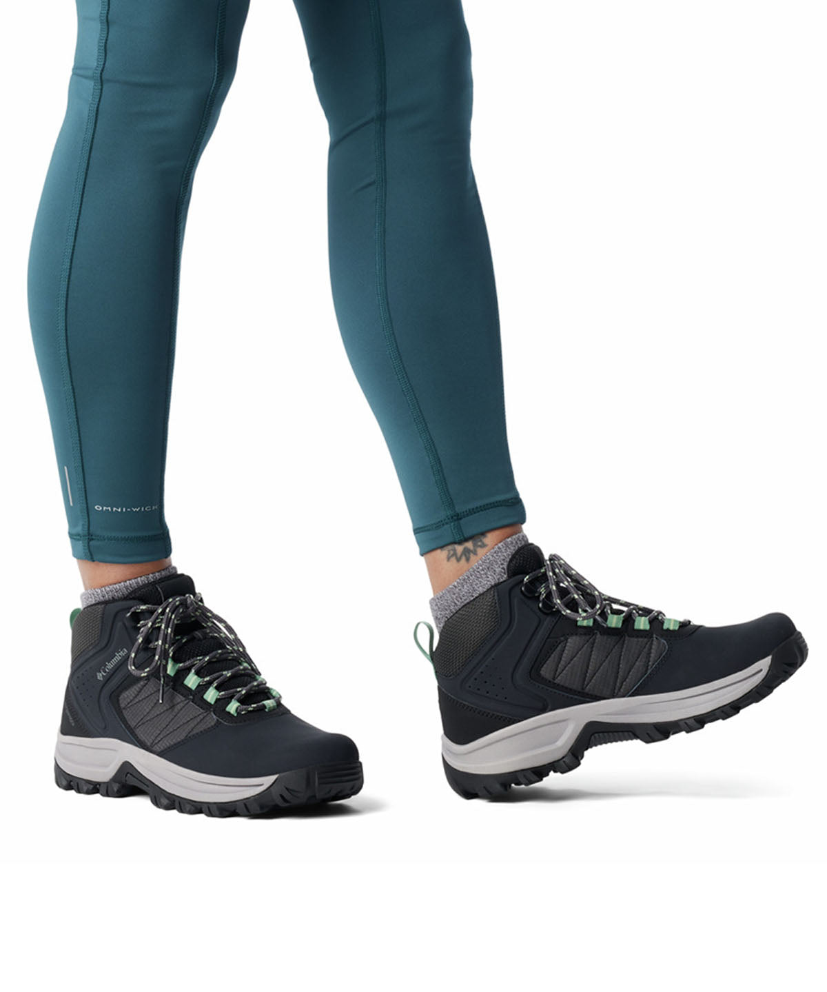 Botín Mujer Transverse Hike Waterproof Negro Columbia