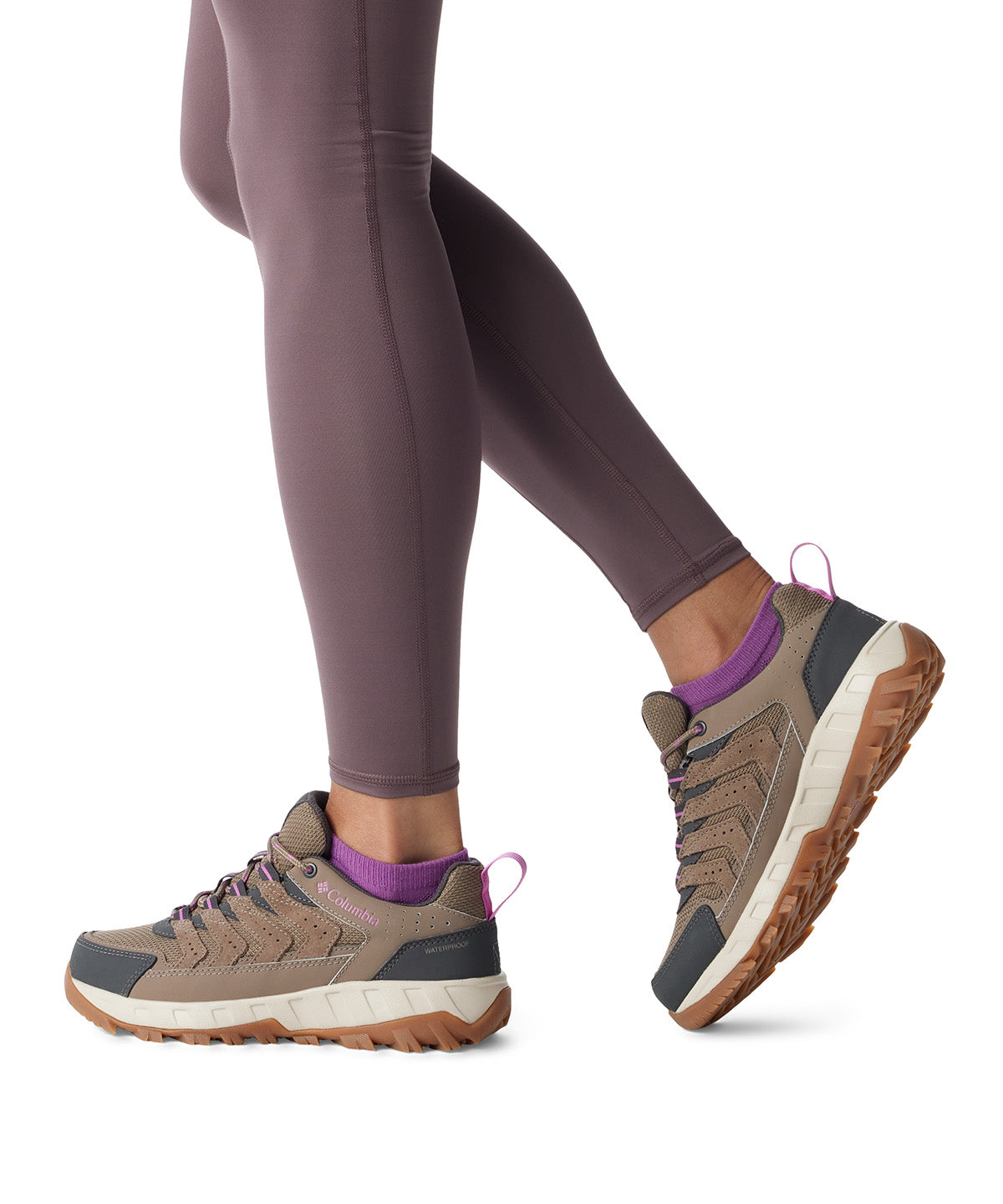 Zapatilla Mujer Strata Trail Low Waterproof Café Columbia