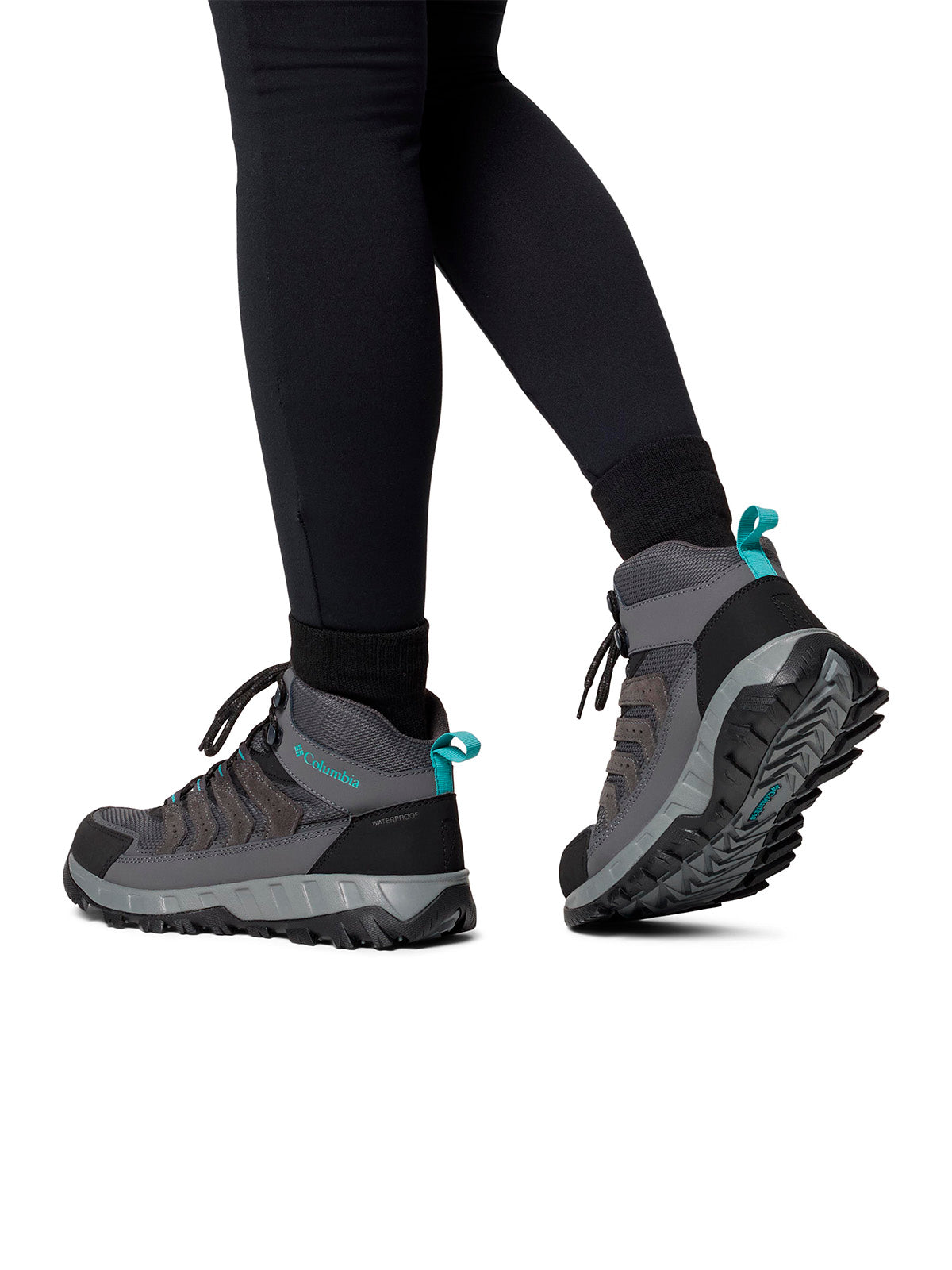 Botín Mujer Strata Trail Mid Waterproof Gris Columbia