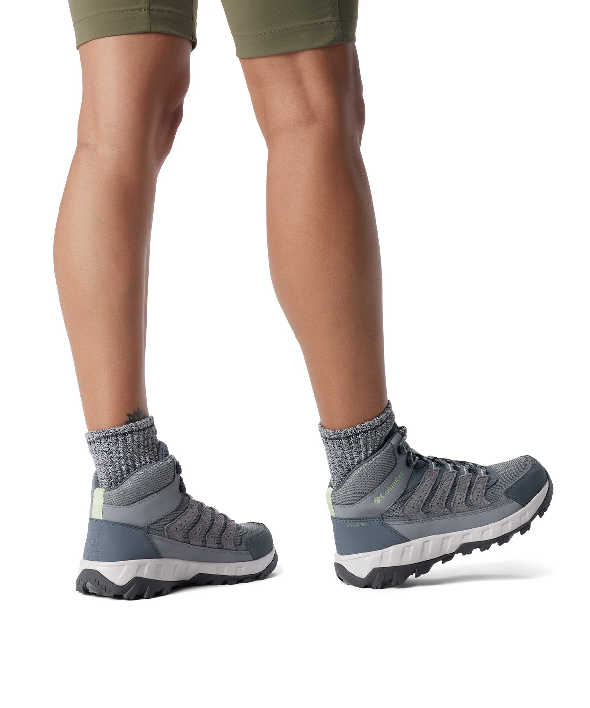 Botín Mujer Strata Trail Mid Waterproof Gris Columbia