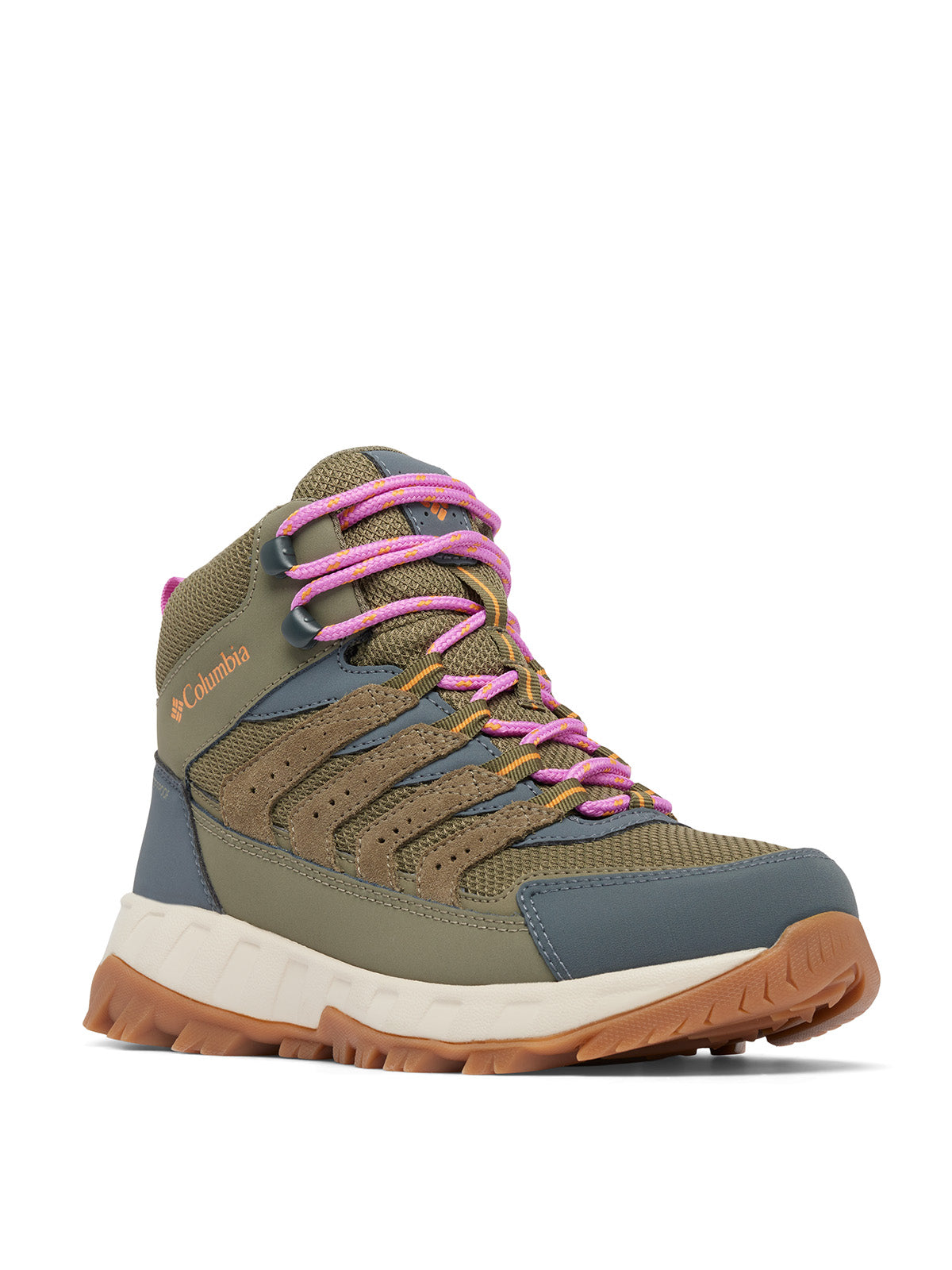 Botín Mujer Strata Trail Mid Waterproof Verde Columbia