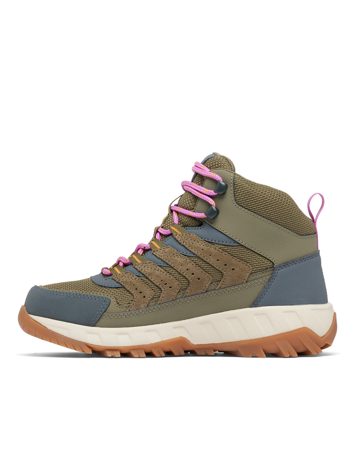 Botín Mujer Strata Trail Mid Waterproof Verde Columbia