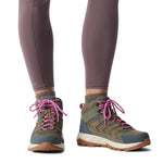 Botín Mujer Strata Trail Mid Waterproof Verde Columbia
