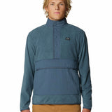 Polar Hombre Microchill Snap Pullover Azul Mountain Hardwear