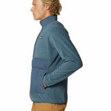 Polar Hombre Microchill Snap Pullover Azul Mountain Hardwear