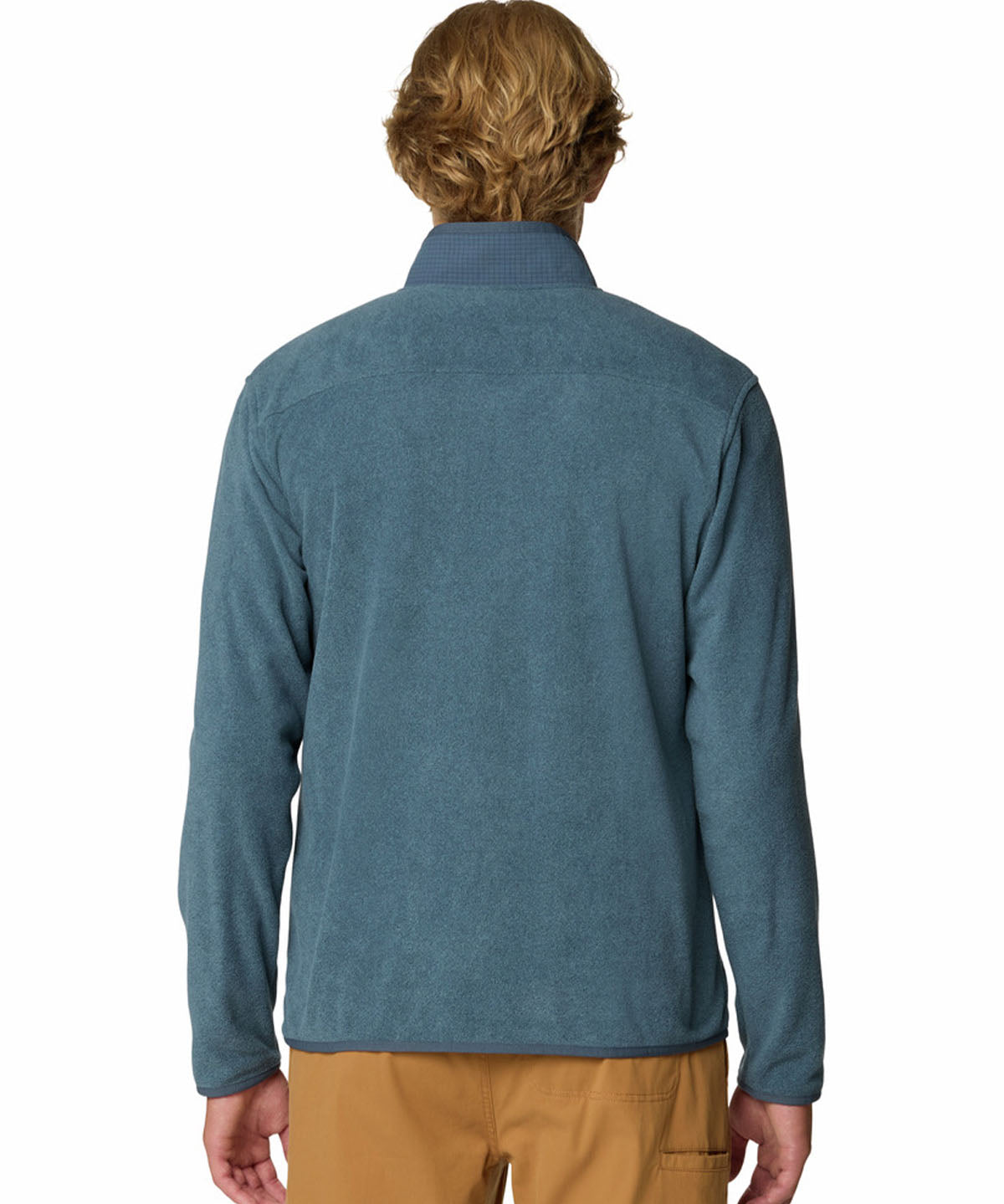 Polar Hombre Microchill Snap Pullover Azul Mountain Hardwear