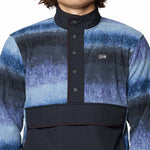 Polar Hombre Microchill Half Snap Azul Mountain Hardwear