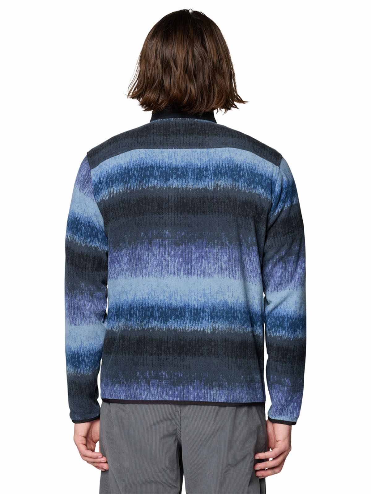Polar Hombre Microchill Half Snap Azul Mountain Hardwear