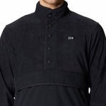 Polar Hombre Microchill Half Snap Negro Mountain Hardwear