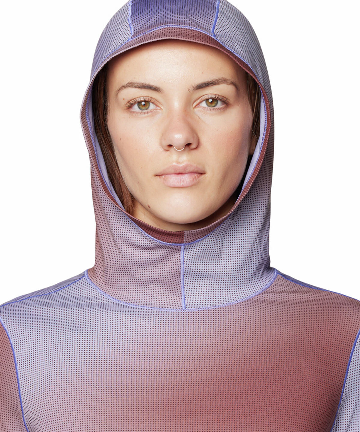 Polera Manga Larga Mujer Butter Azul Mountain Hardwear