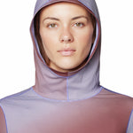 Polera Manga Larga Mujer Butter Azul Mountain Hardwear