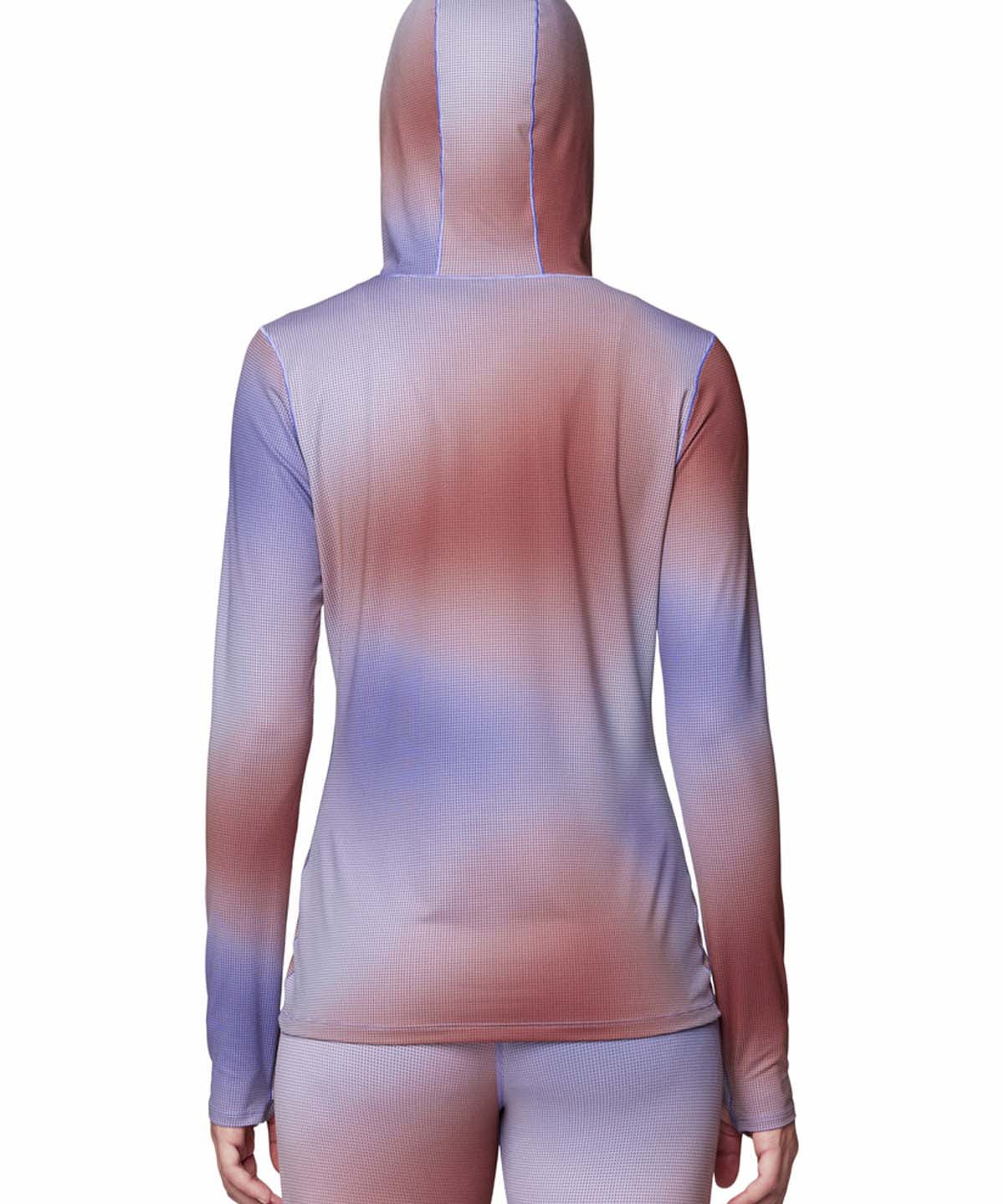 Polera Manga Larga Mujer Butter Azul Mountain Hardwear