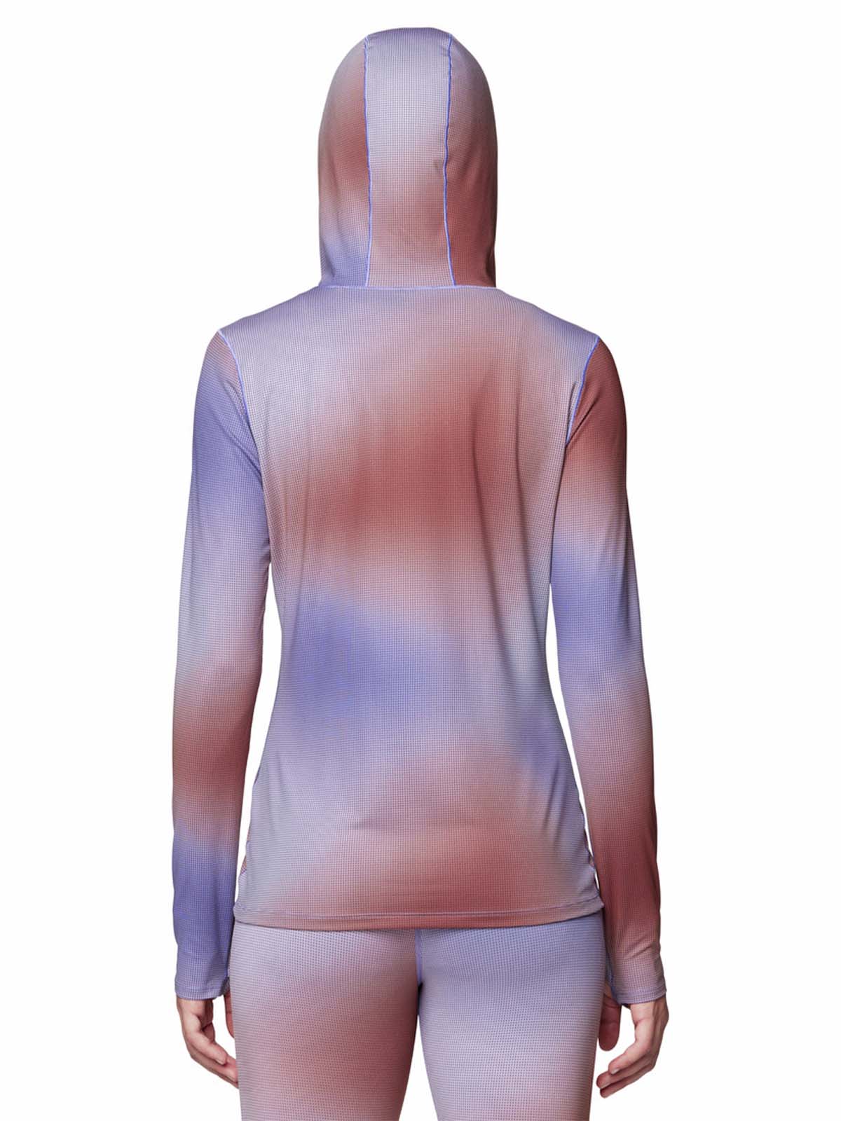 Polera Manga Larga Mujer Butter Azul Mountain Hardwear