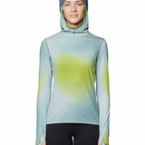 Polera Manga Larga Mujer Butter Azul Mountain Hardwear