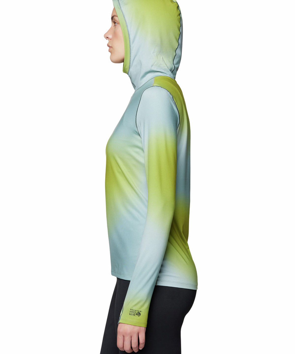 Polera Manga Larga Mujer Butter Azul Mountain Hardwear
