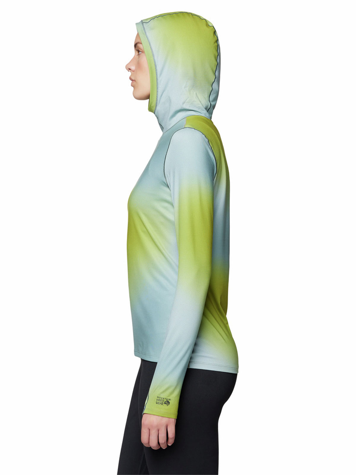 Polera Manga Larga Mujer Butter Azul Mountain Hardwear