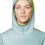 Polera Manga Larga Mujer Butter Azul Mountain Hardwear