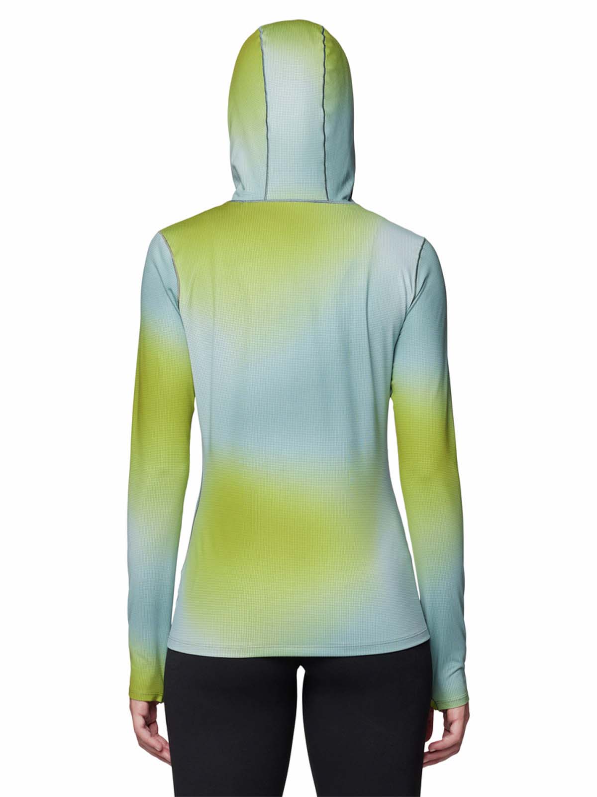 Polera Manga Larga Mujer Butter Azul Mountain Hardwear