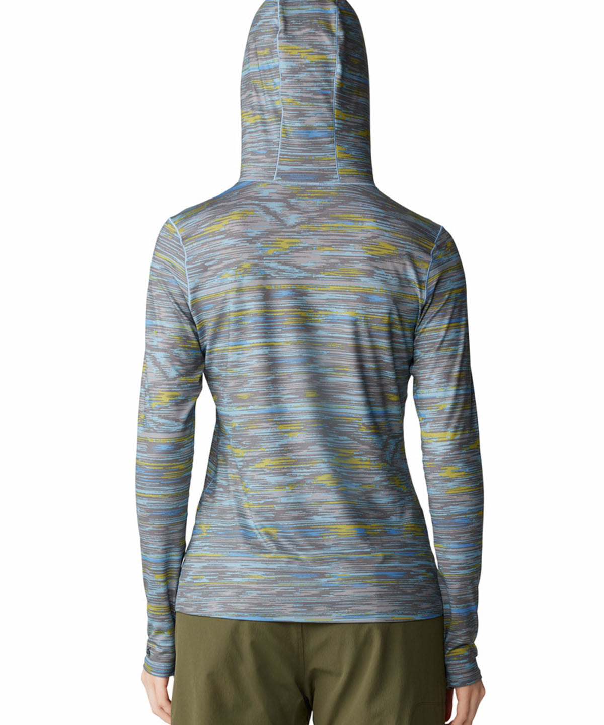 Polera Manga Larga Mujer Butter Up Azul Mountain Hardwear