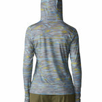 Polera Manga Larga Mujer Butter Up Azul Mountain Hardwear
