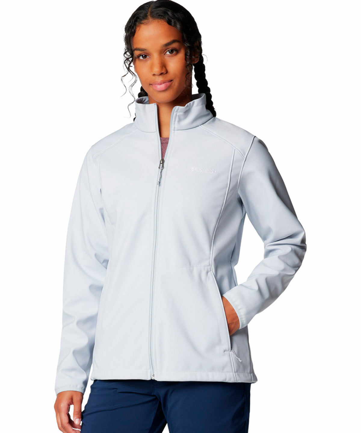 Softshell Mujer Kruser Ridge III Gris Columbia