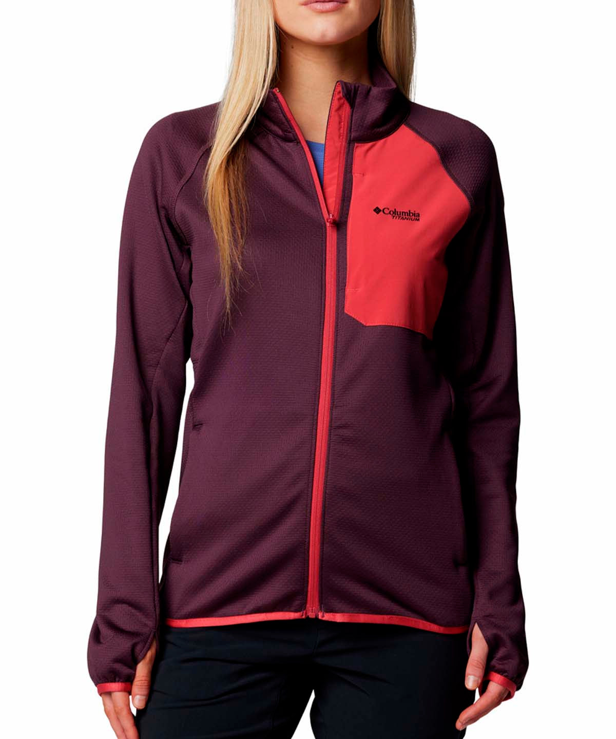 Parka Mujer Triple Canyon Grid Morado Columbia