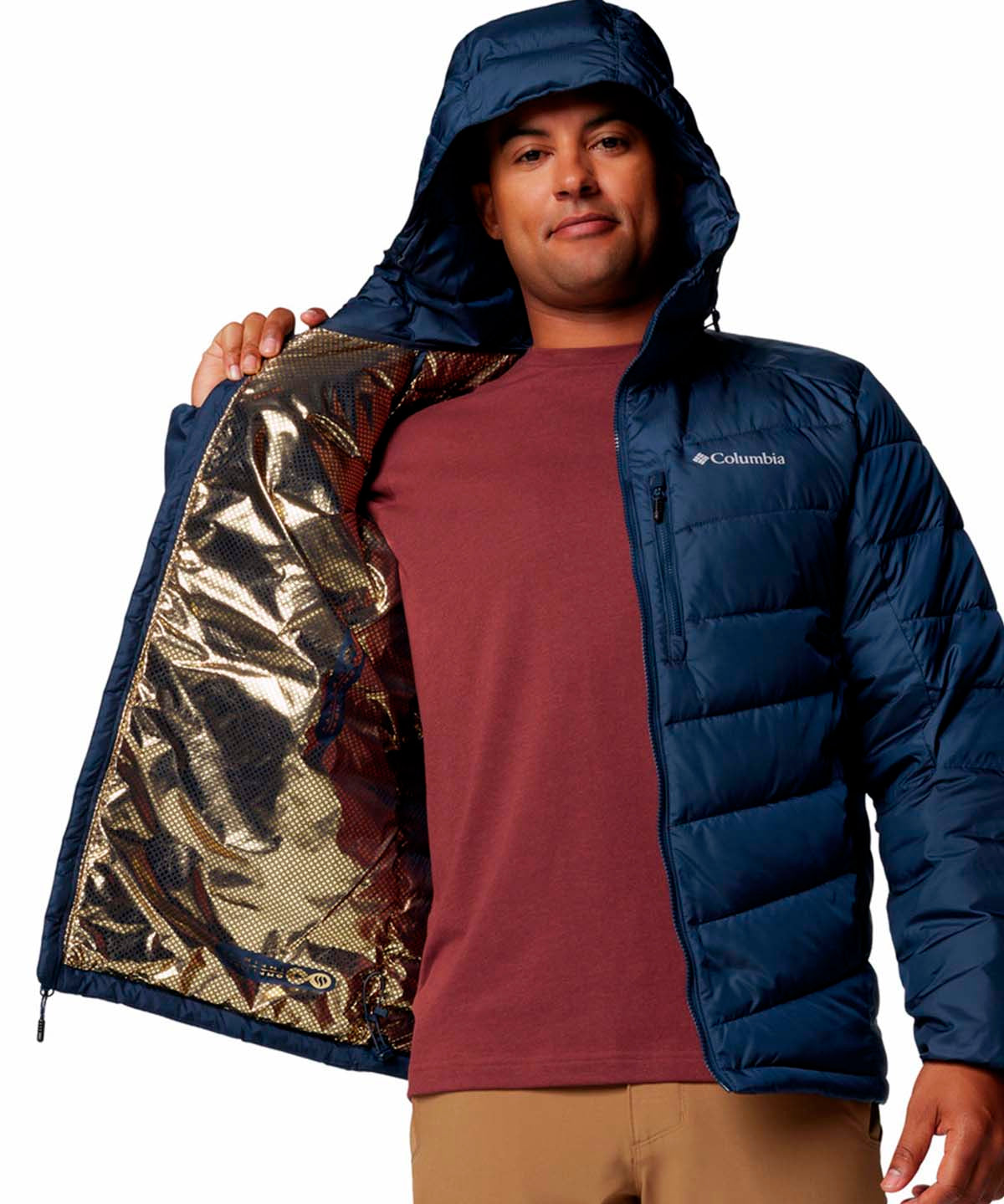 Parka Hombre Labyrinth Loop II Azul Columbia