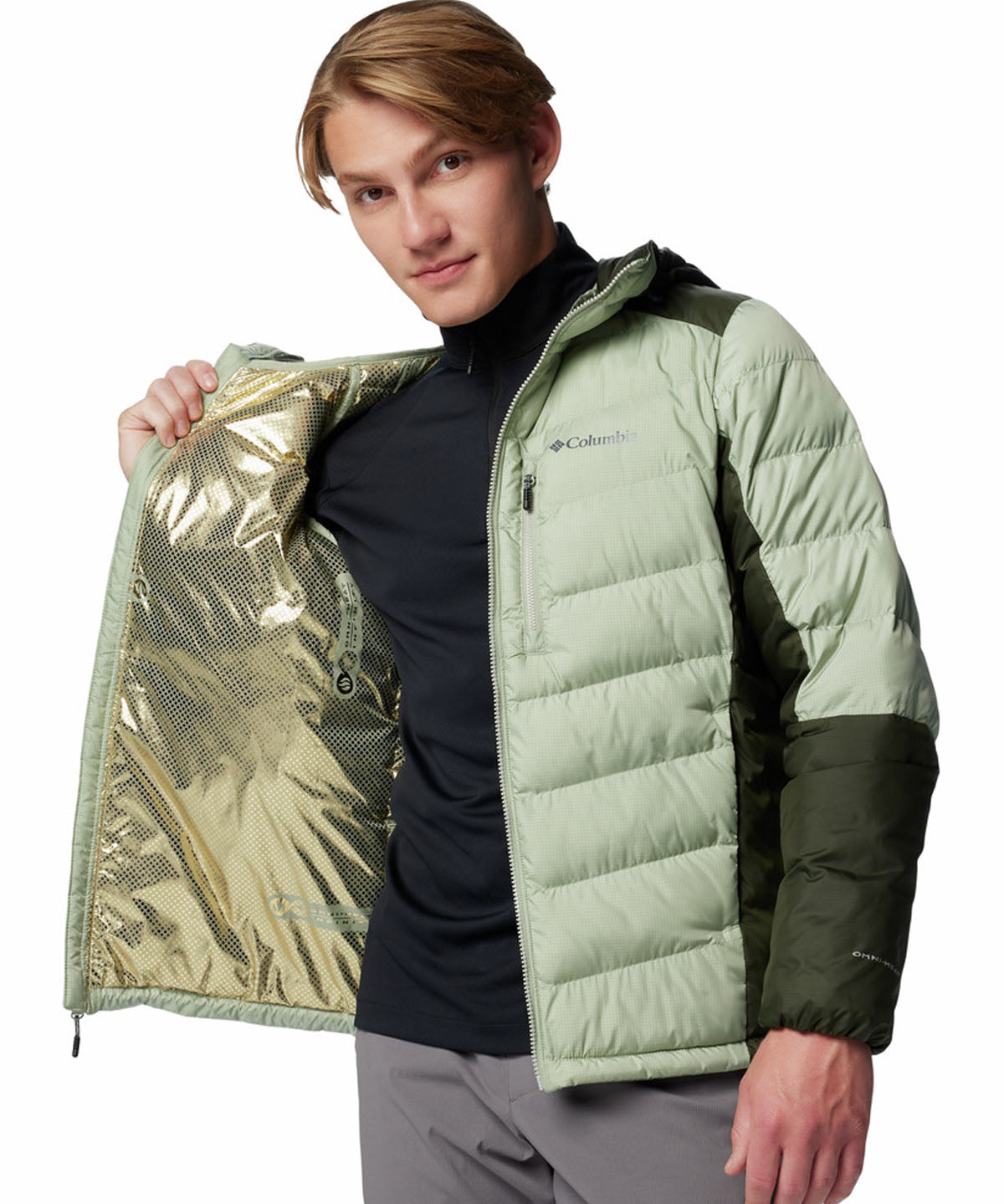Parka Hombre Labyrinth Loop II Verde Columbia