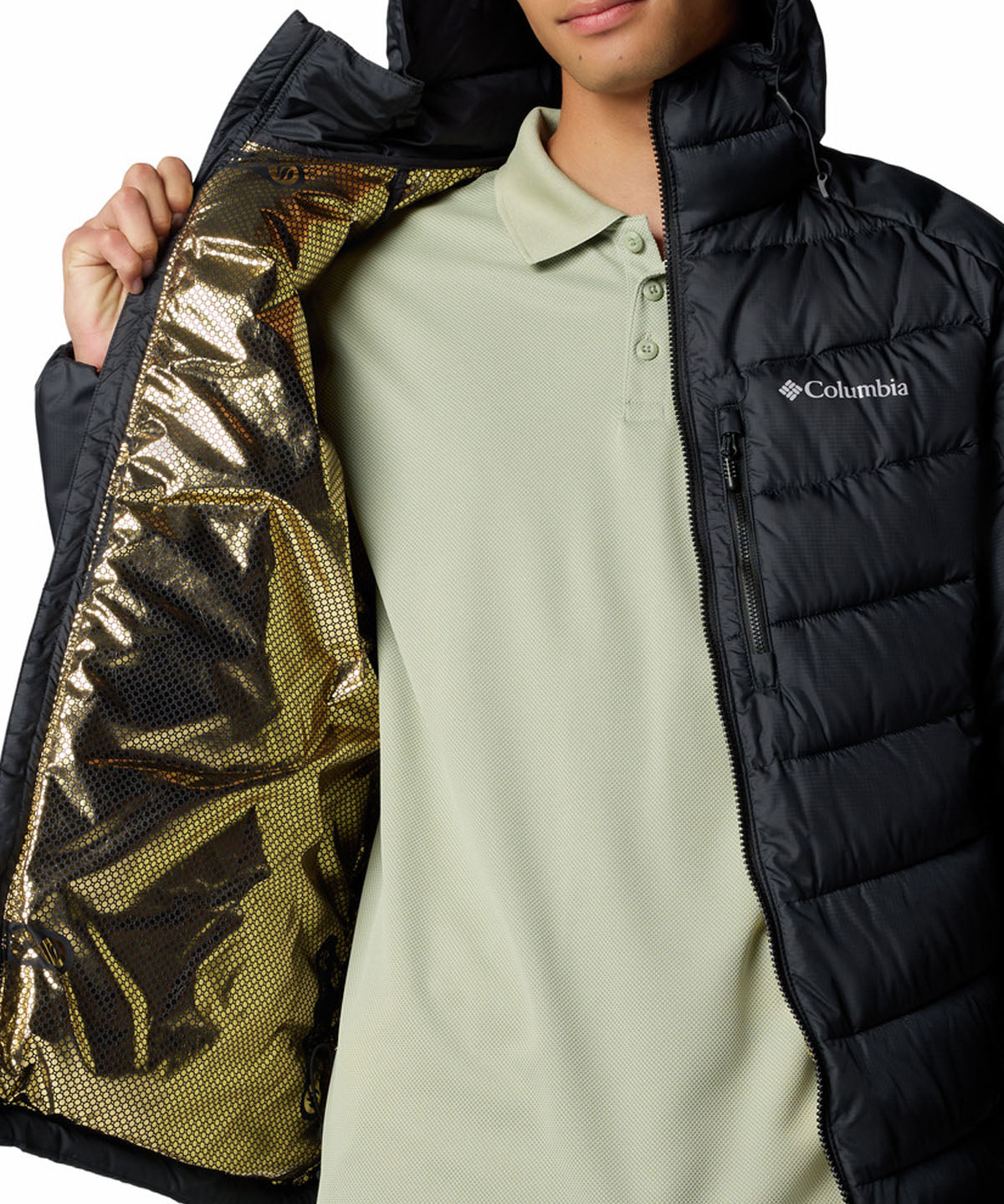 Parka Hombre Labyrinth Loop II Negro Columbia