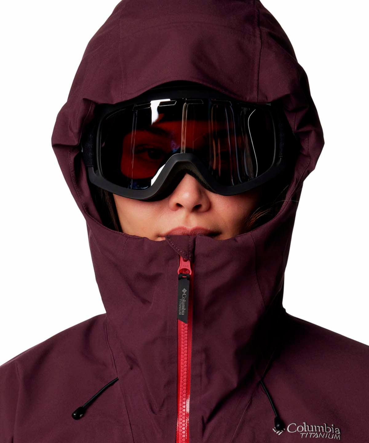 Cortaviento Mujer Platinum Peak II 3L Ski Morado Columbia